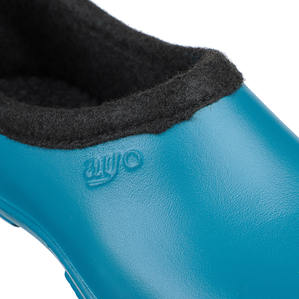 Галоши утепленные женские AYO, синий/зеленый, размер 36-41, материал галоши ЭВА, утеплитель ворсин - #11