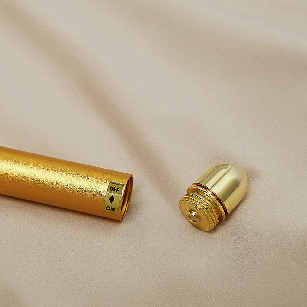 ЮL Массажер для лица с вибрационным массажем, на батарейках типа DC1.5V (AA), 14x3,5см - #10