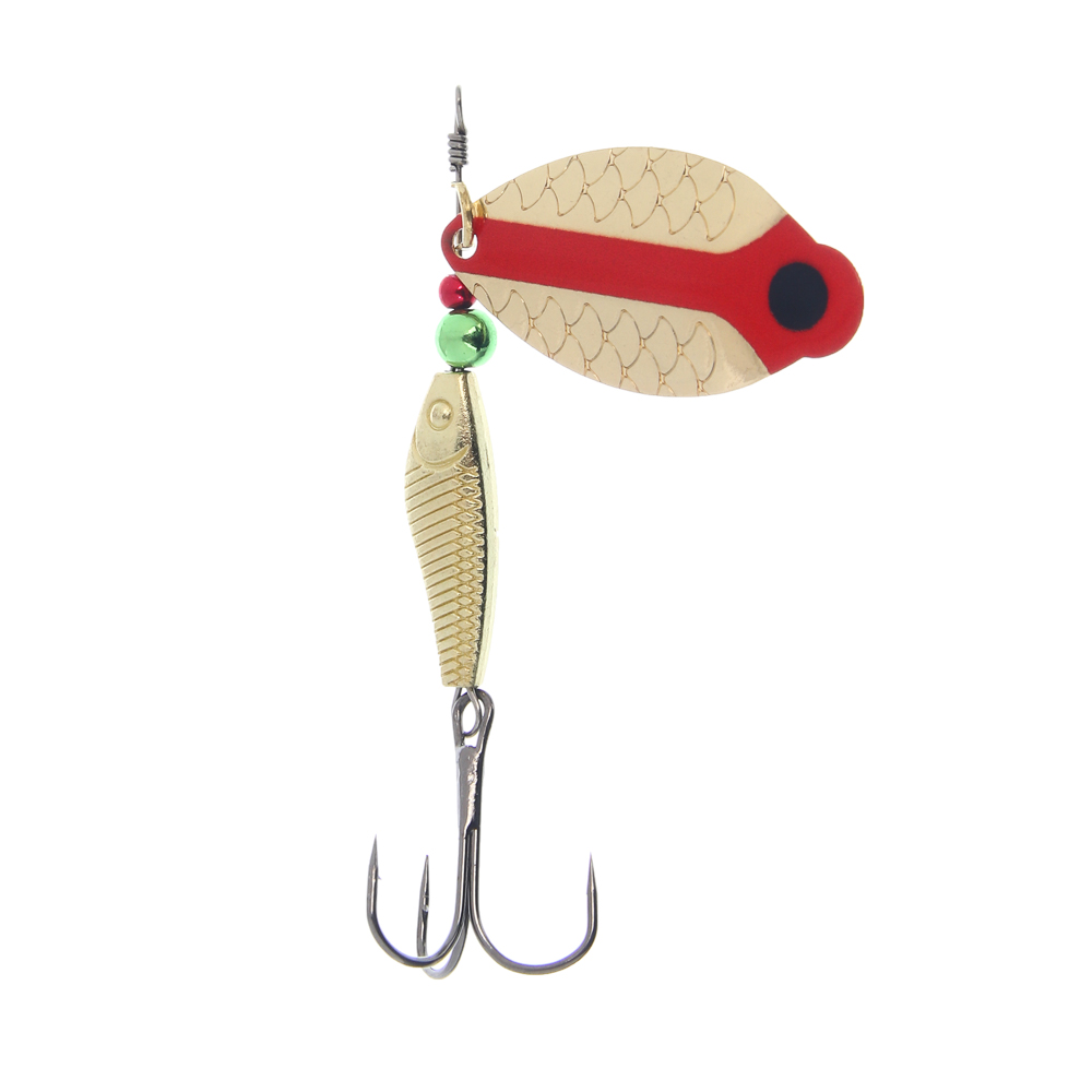 Блесна вращающаяся "Щукарь" тм AZOR FISHING, №4, 9 гр, 5 цветов - #3