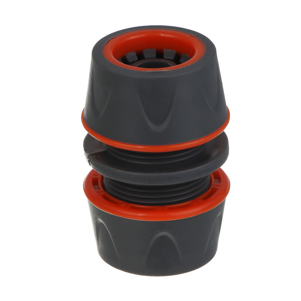 INBLOOM PROF+ Муфта ремонтная для шланга 1/2, обрезиненное покрытие ABS - #2