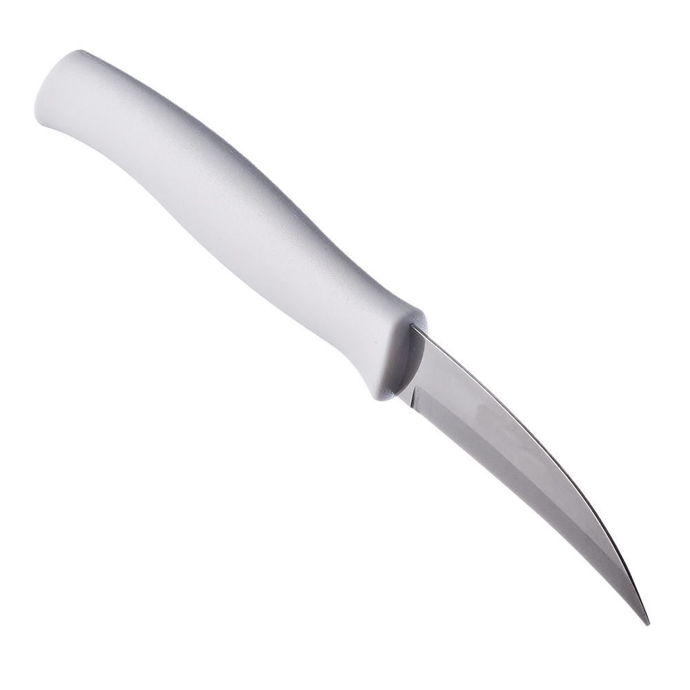 Нож для овощей 8 см Tramontina Athus, белая ручка, 23079/083 - #1