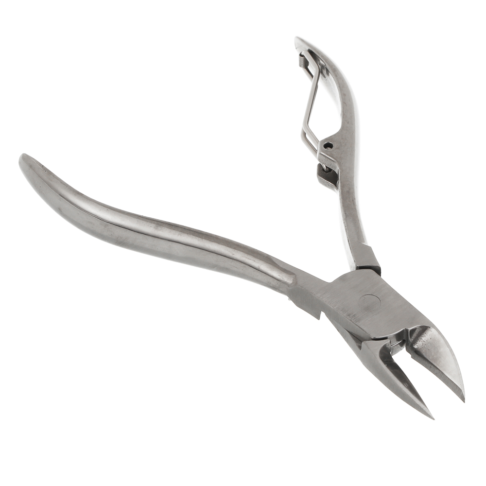 ЮНИLOOK Кусачки педикюрные с одинарной пружиной, длина лезвий 15мм, сталь, 10,5см, #8714 - #1