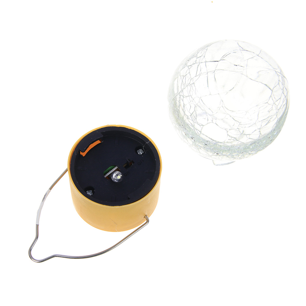 INBLOOM Фонарь на солн.батарее 9х6см 1LED белый, 1x1.2v 2/3AA 100mAh Ni-MH, пластик, стекло - #5