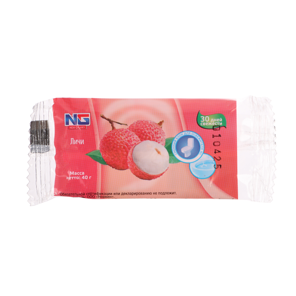 NEW GALAXY Блок сменный для освежителя унитаза WC 40 гр. (Личи) - #1