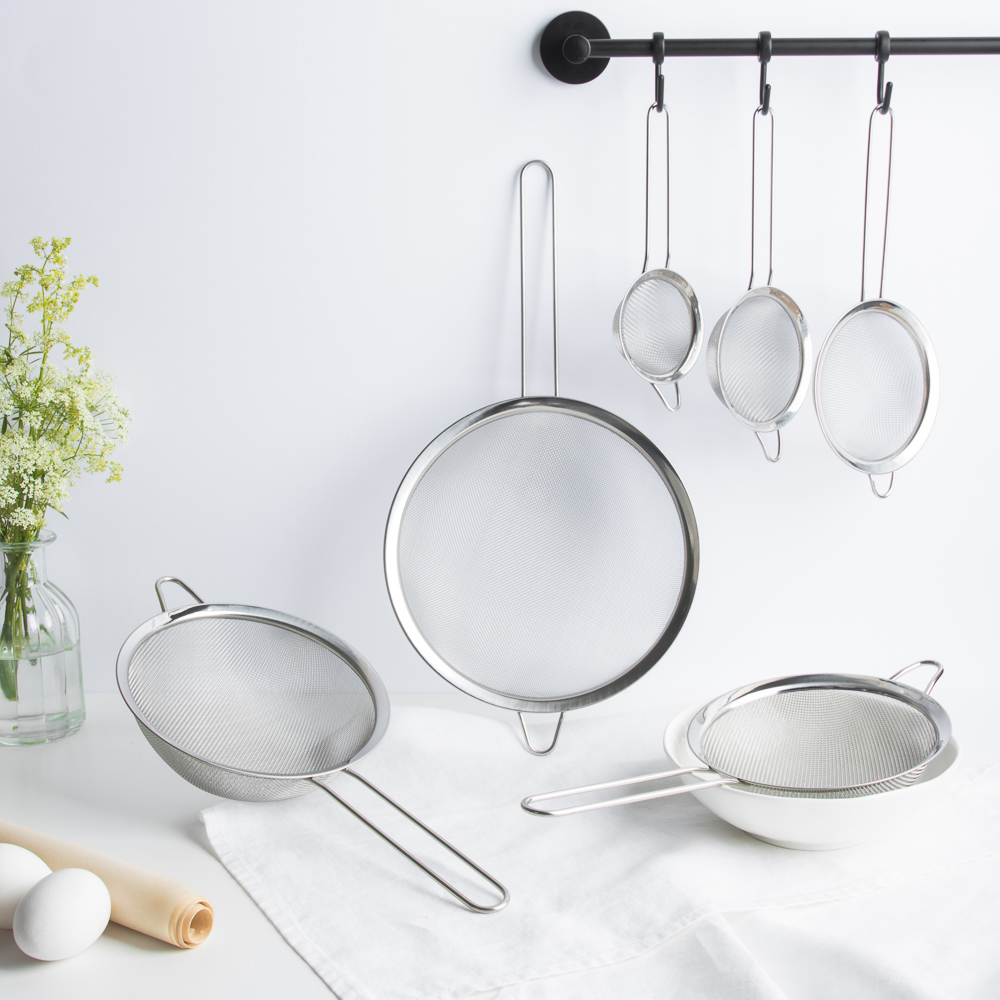 VETTA Сито с ободом и ручкой 10см, нерж.сталь - #7