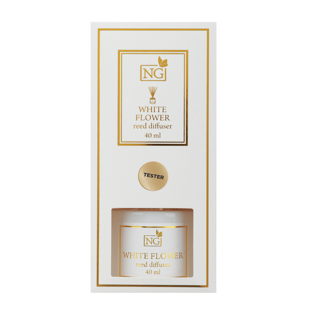 NEW GALAXY Диффузор LuxWhite, 40 мл, White flower - #6