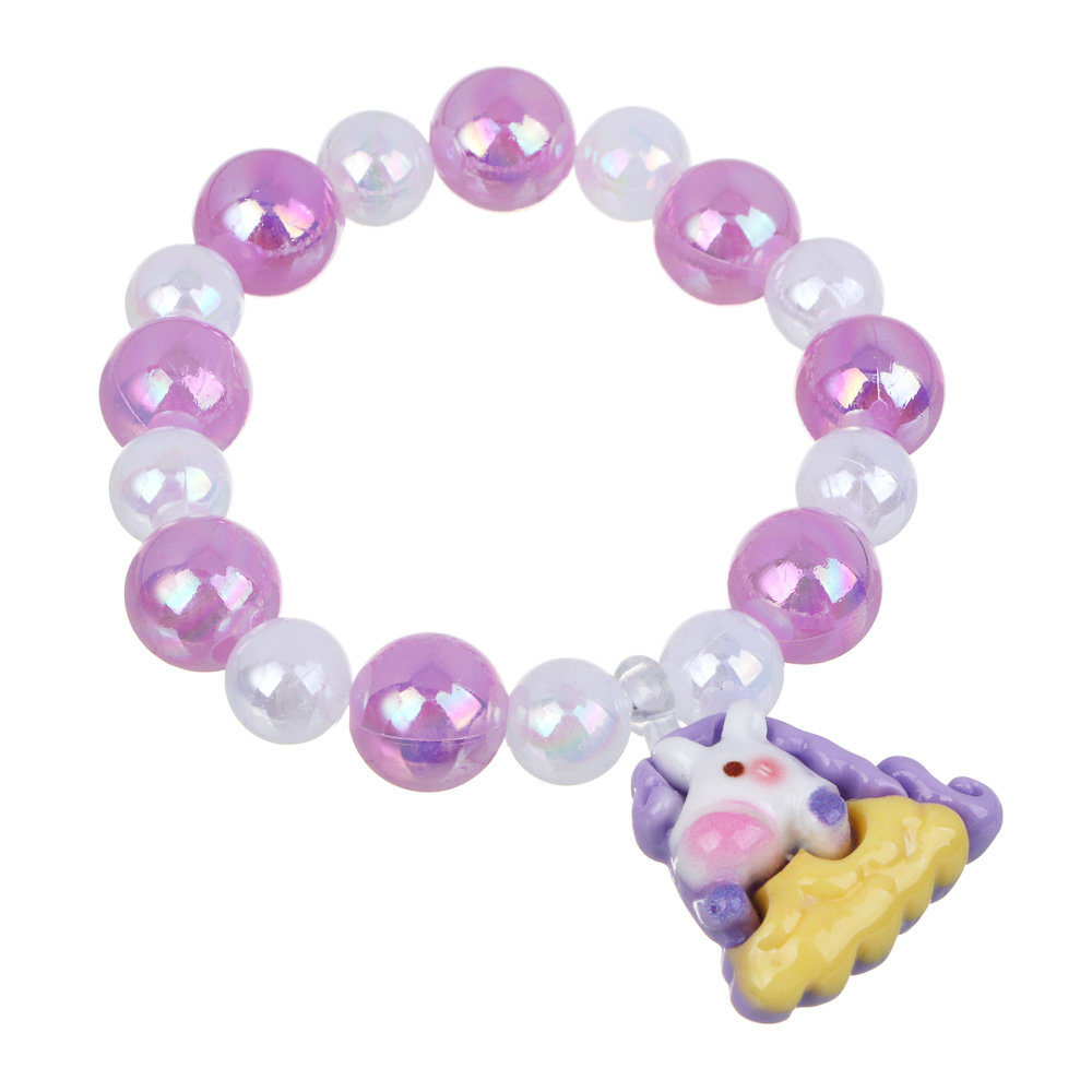 Набор детской бижутерии BY Русские супергерои: браслет, кольцо, клипсы, заколка, 3 дизайна - #8