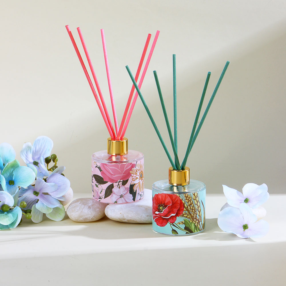 Аромадиффузор, 50 мл, ароматы : красная роза, мак и ячмень  дизайн Галыгин - #2