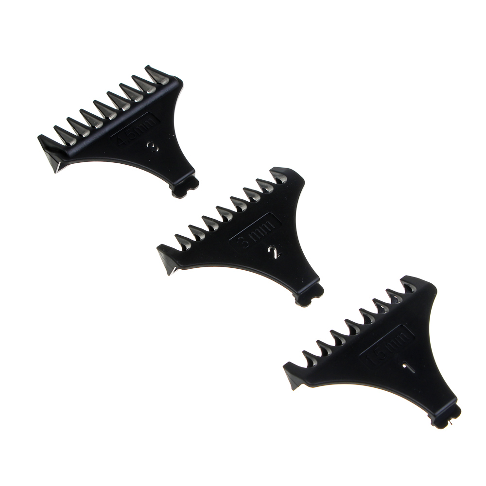 LEBEN Машинка для стрижки, 800 мА/ч, 2,5 часа работы, дисплей, прозрачный корпус - #5