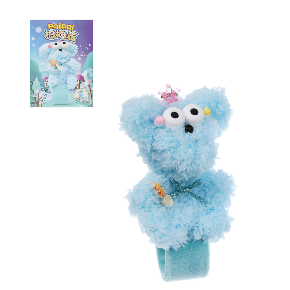 Набор для творчества "Мякиши" животные из меховых палочек, PP, клей, PVC, 12,5х17,7х3,8см, 4 дизайна - #1