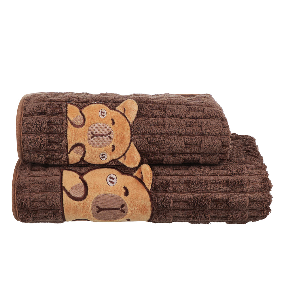 PROVANCE Капибары Полотенце супервпитывающее, 70х120см, 80% полиэстер, 20% полиамид, 280гр/м, 4 цв. - #3