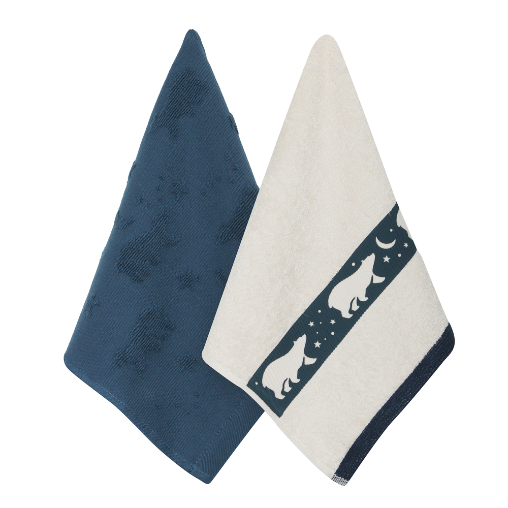 PROVANCE Нордик Комплект махровых полотенец 2шт, 30х50см, 100% хлопок - #3