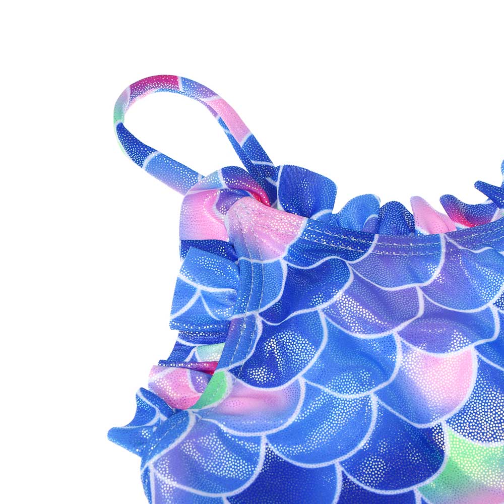 GALANTE Купальник для девочки слитный, р.122-128, 82%полиэстер, 18%эластан, ВЛ25-09 - #3