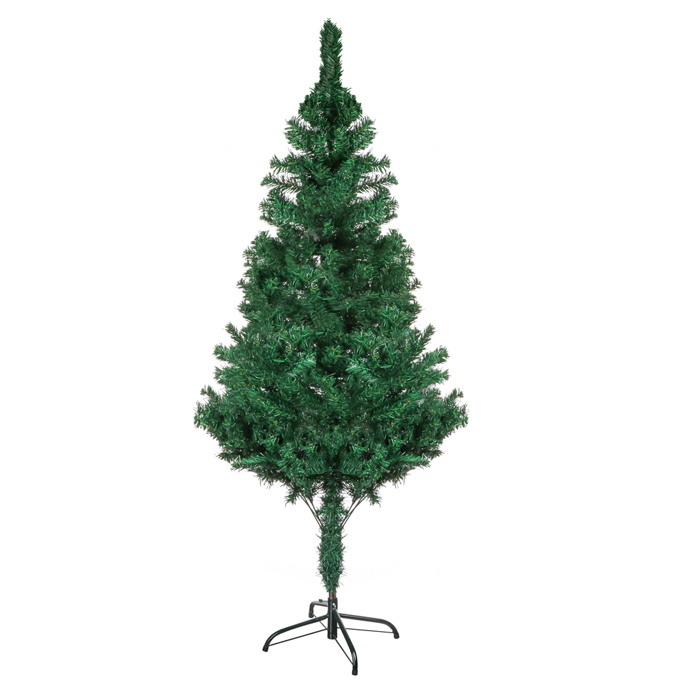 Ель 180 см, 500 веток, ПВХ, зеленая, 26-9 - #1