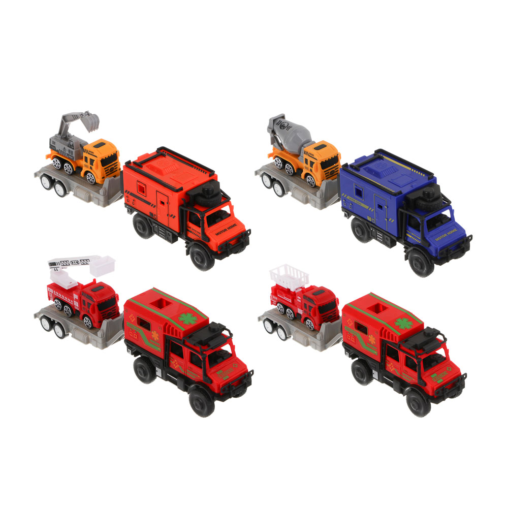 ИГРОЛЕНД Машина-перевозчик "Специальные службы", инерция, PP, 24,7х7х9 см, 4 дизайна - #2