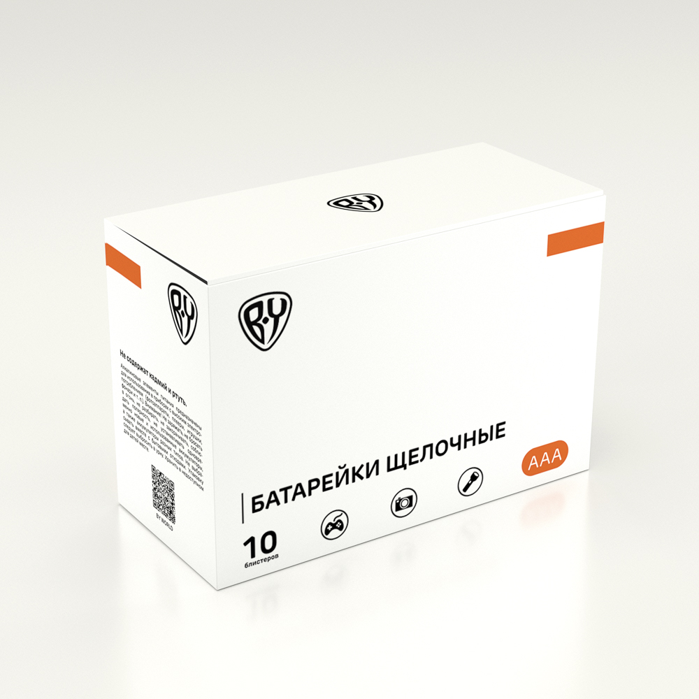 Первая цена Батарейки 4шт, тип АAA, "Alkaline" щелочная в блистере - #3