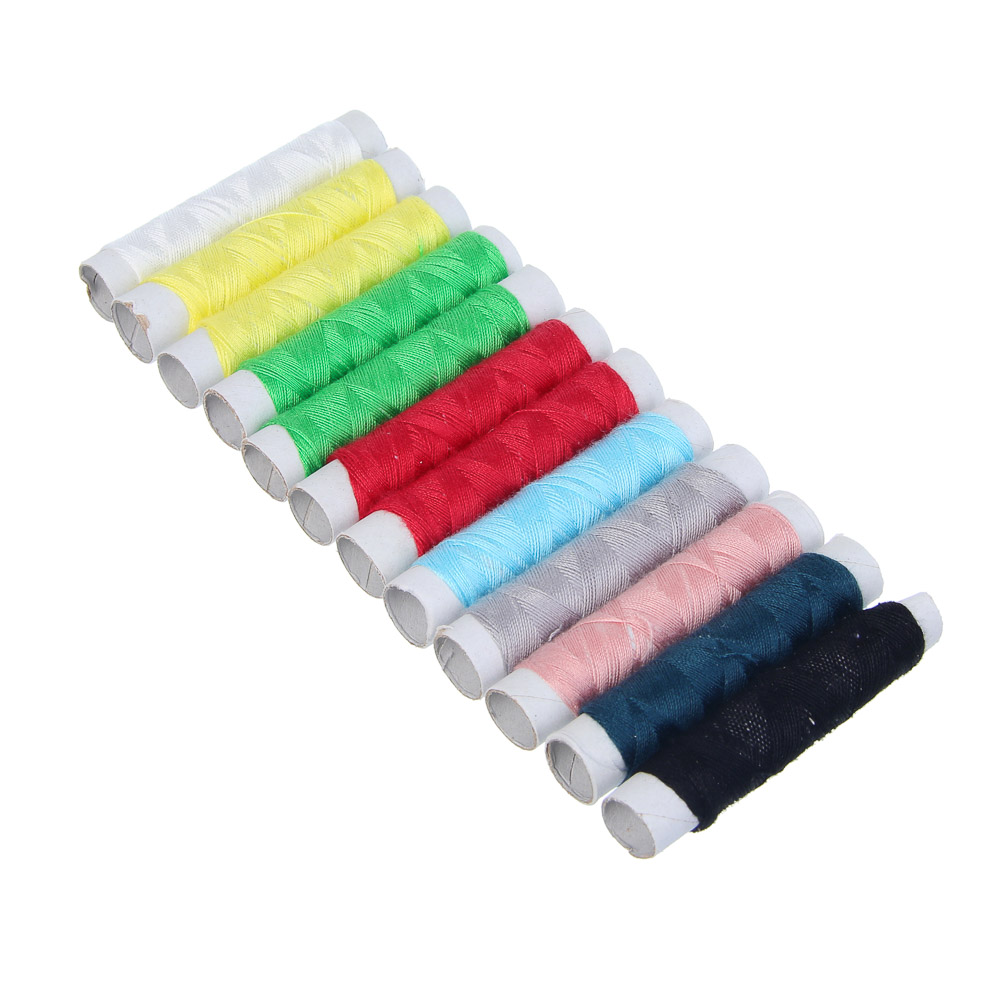 Набор для шитья (нитки, иголки, ножницы, сантиметр и т.д.) 8,5х6см, НС-013 - #2