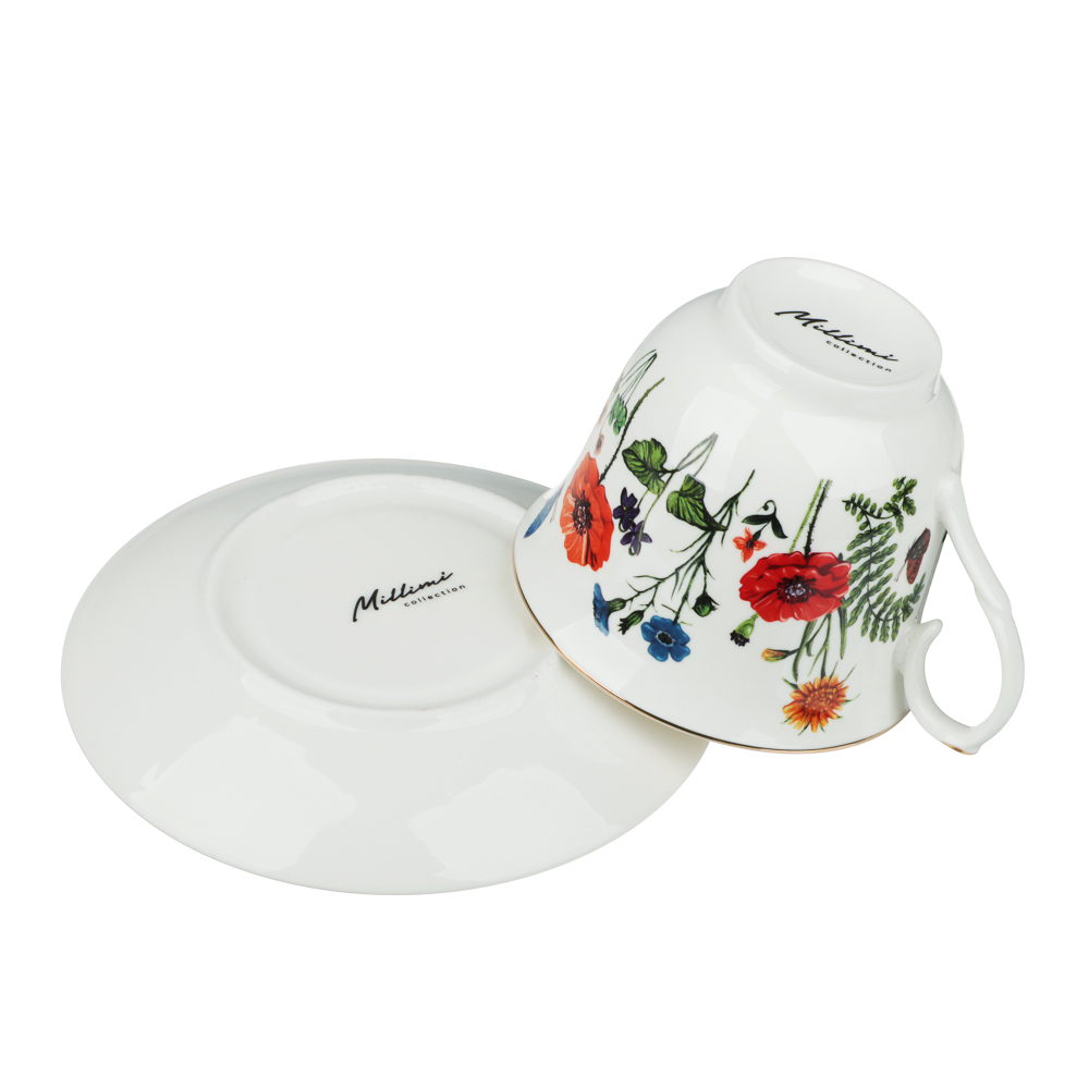 Набор чайный 4 пр., 225мл, MILLIMI, Аличе, фарфор - #6