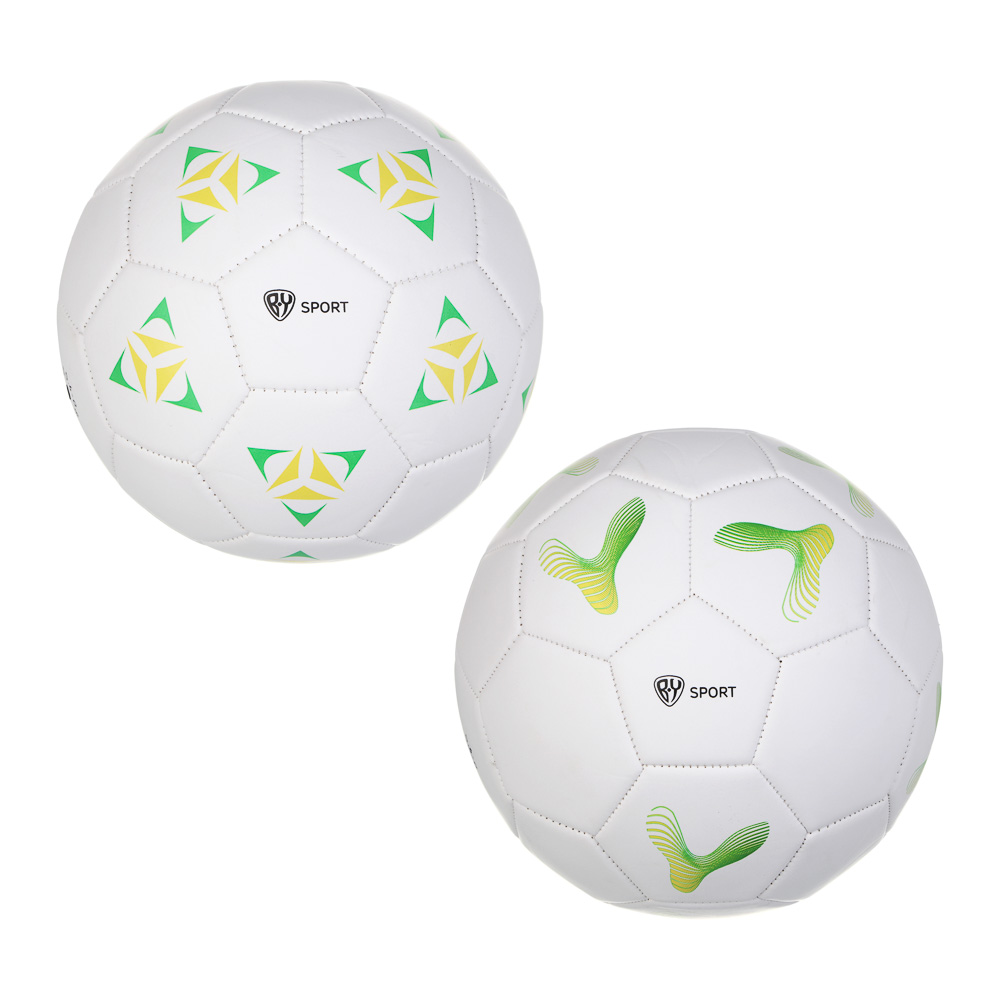 Мяч футбольный, тм BY SPORT, размер 5, 22см, 3сл., PVC 2.7мм, 380г (+-10%) - #1