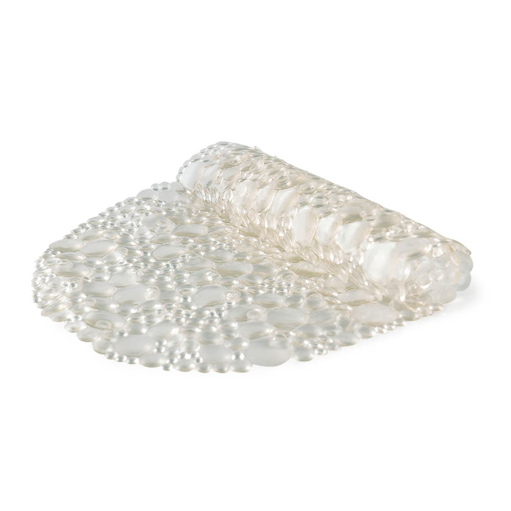 Коврик противоскользящий в ванную "Линза" 67см*38см, прозрачный - #2