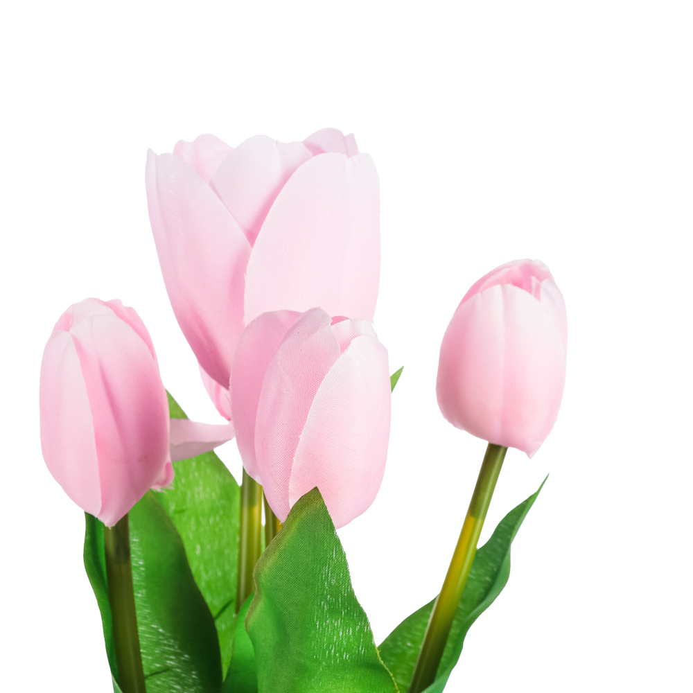 Цветочная композиция в керамическом горшке "Тюльпаны" - #3