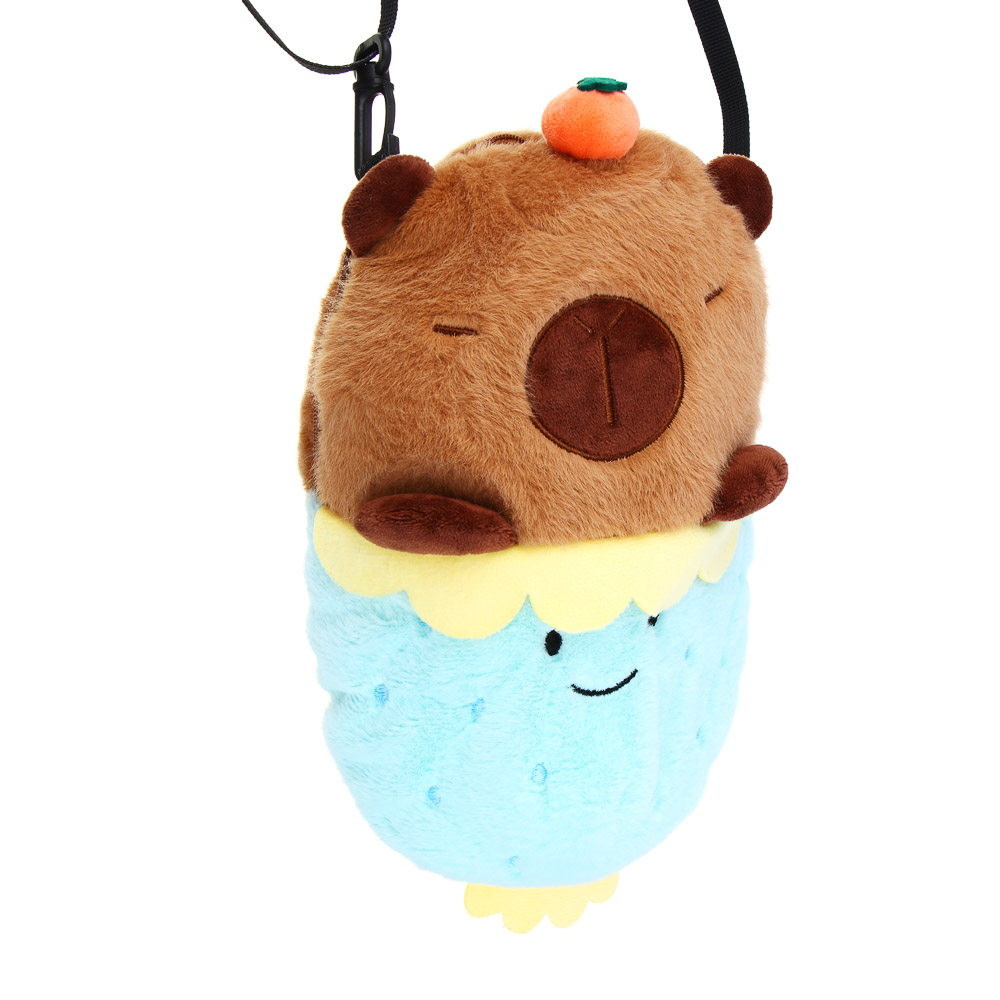 ИГРОЛЕНД Сумка детская мягкая "Капибарочка", 15х24х7 см, полиэстер, металл, 3 цвета - #4