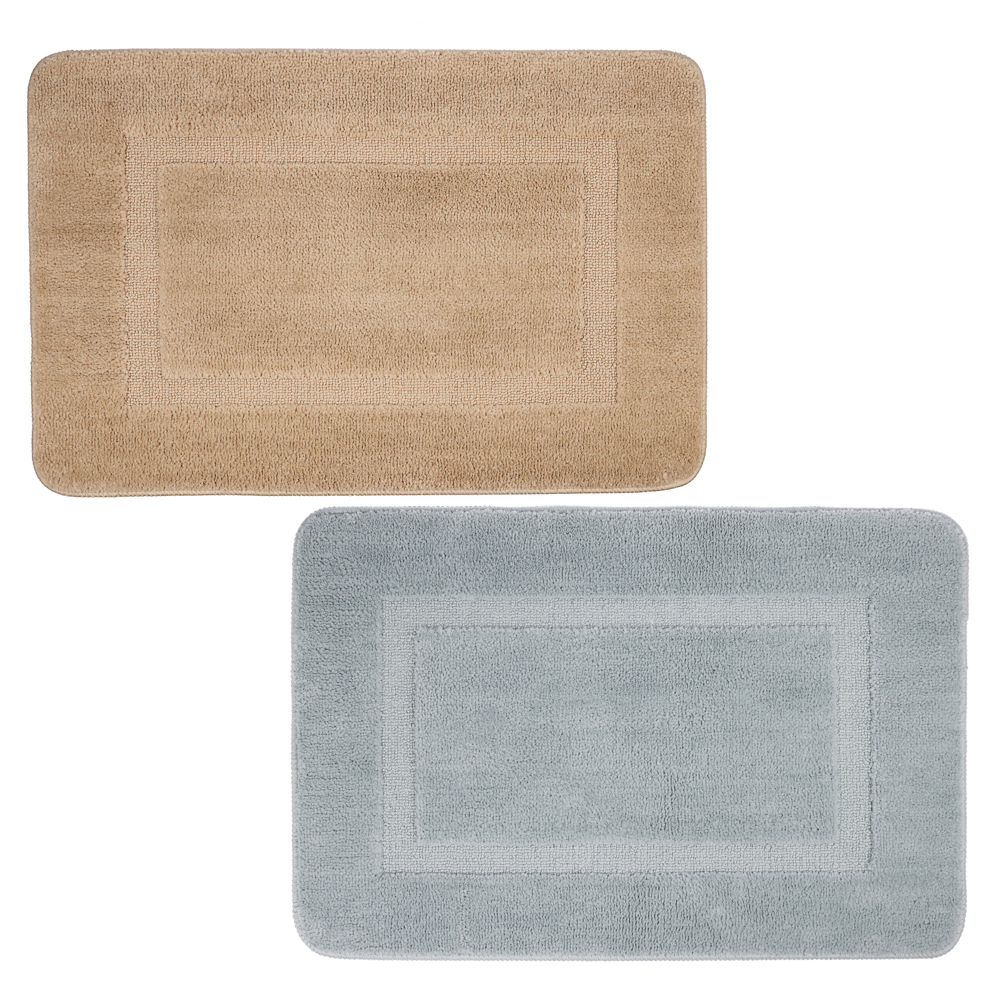 Коврик для ванной тм VETTA Ардеа, 50х75 см, микрофибра, 2 цвета - #1