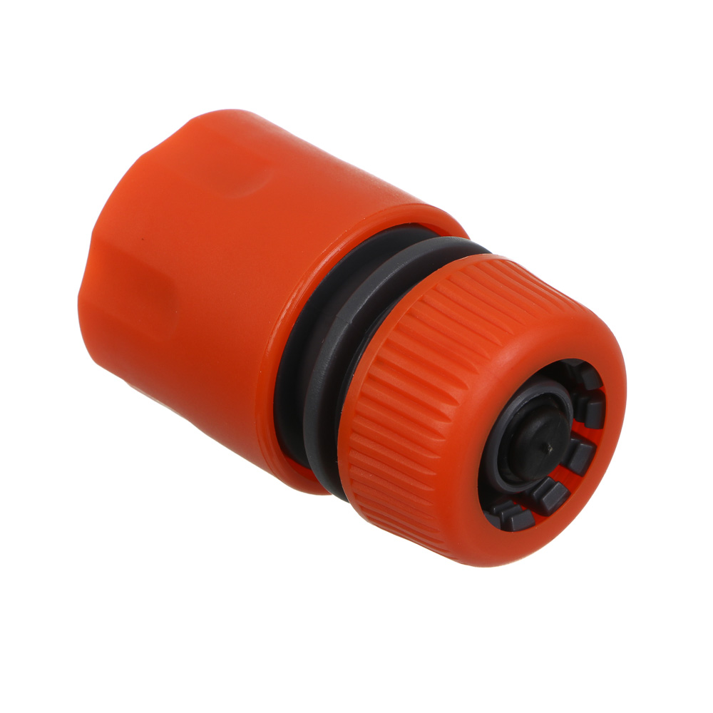 INBLOOM Набор для полива d1/2" (коннектор-1шт., коннектор с аквастопом-1шт., двойник-1шт.), ПП - #7