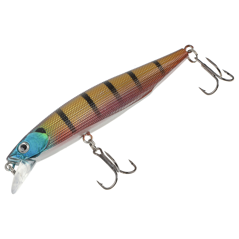 Воблер "Дэнсер Флэт Минноу" тм AZOR FISHING, F, 8,7гр, 100мм, 0,5-1,5м, 5 цветов - #15
