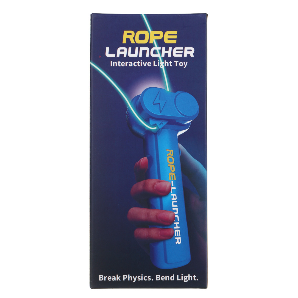 Игрушка запускалка "Летающая верёвка", 14,8х6,2х5см, USB, PP, свет, микс - #5