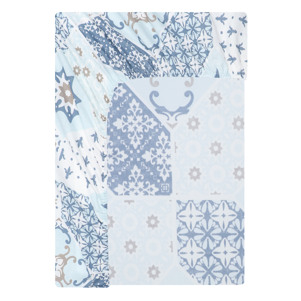 PROVANCE Стандарт Простыня на резинке 160х200х20см, 100% хлопок, бязь, 4 дизайна - #3