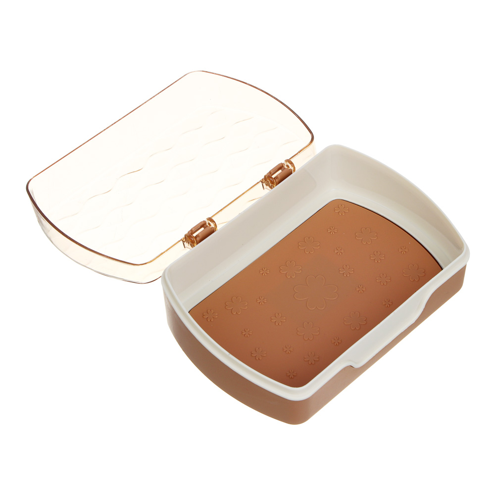 VETTA Мыльница, пластик, 13,5х9х5 см, 3 цвета - #4