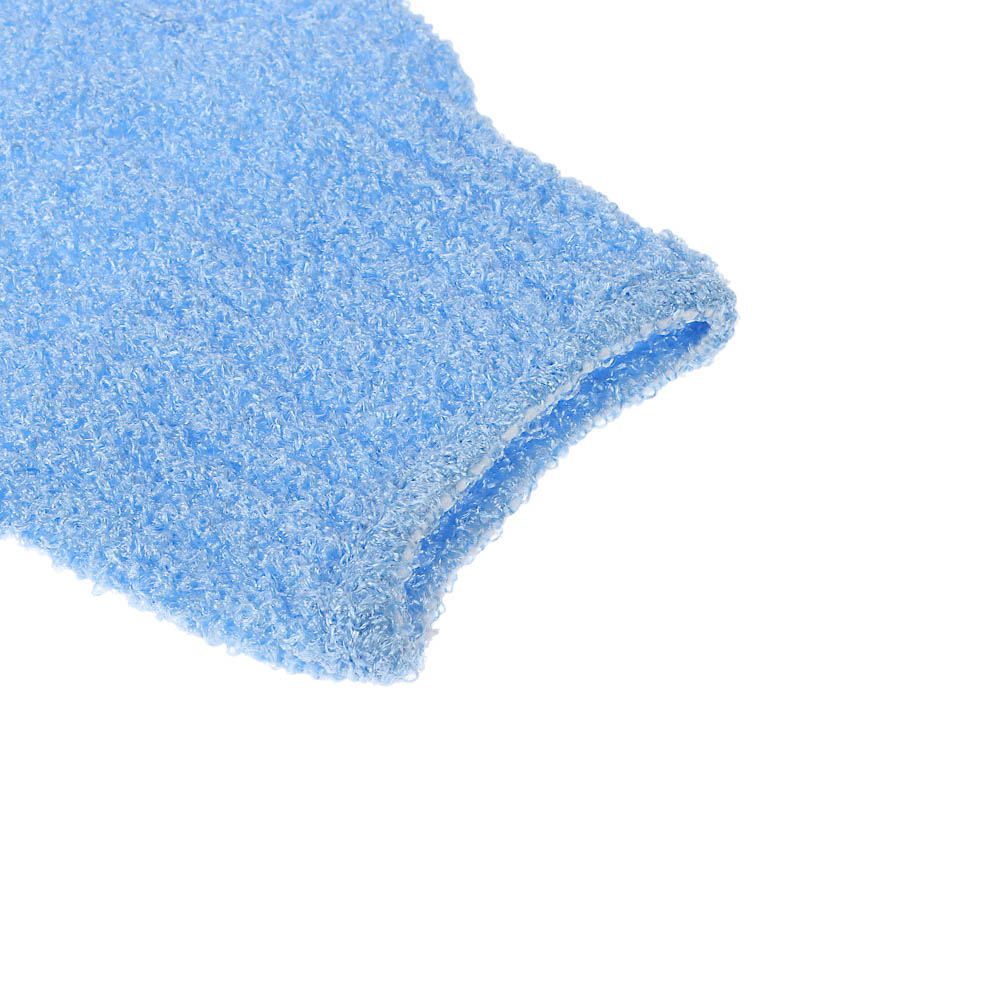 Мочалка перчатка тм ЮL с отшелушивающим эффектом, полиэстер, 18см, 5 цветов, МС24-06 - #15