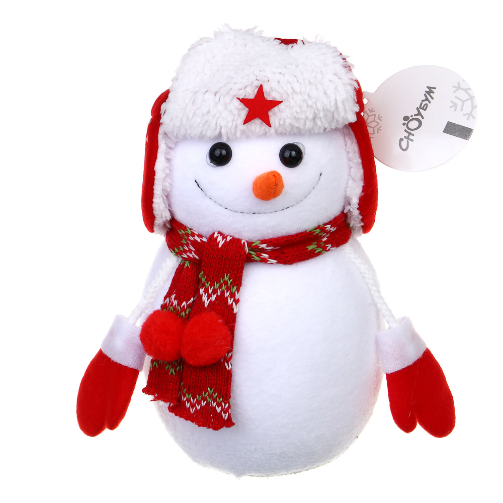 СНОУ БУМ Снеговик, 21 см, пластик, 26-504 - #8