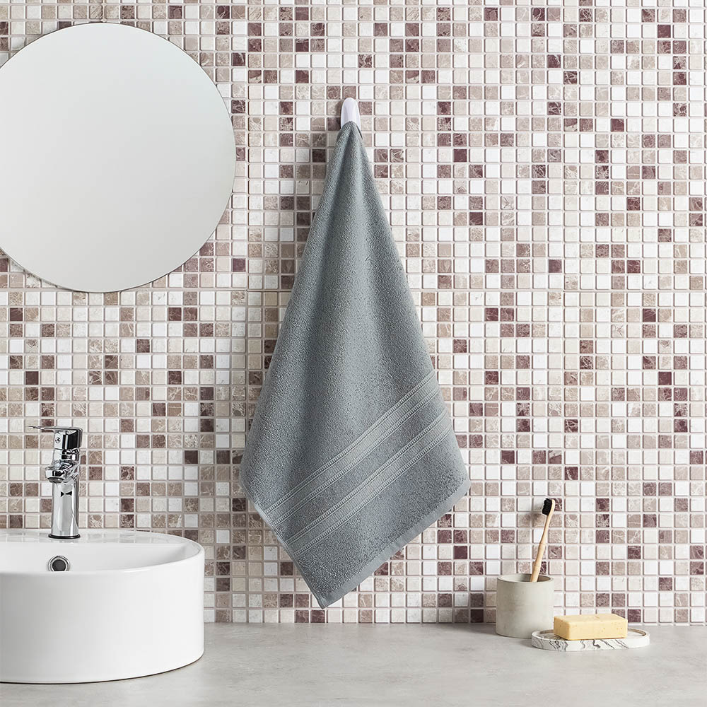 PROVANCE Нэви Полотенце махровое, 100% хлопок, 50х90см, 360гр/м, серый - #4