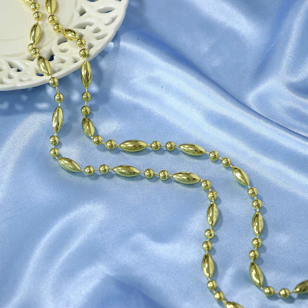 СНОУ БУМ Бусы декоративные 1x400 см, туба, 6 цветов,26-749 - #5