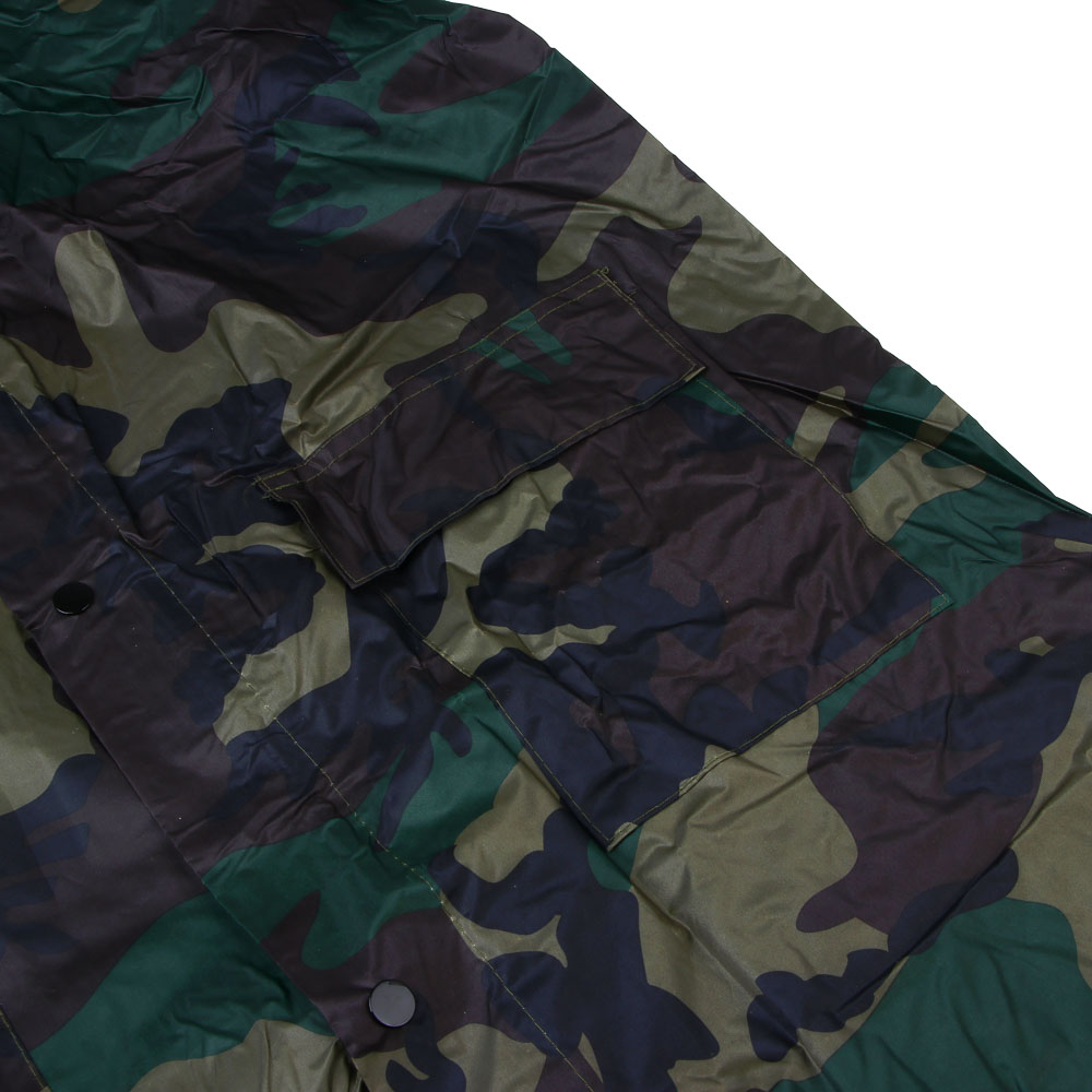 INBLOOM Дождевик-плащ "Камуфляж" XXXL, прорезиненный, полиэстер, 180 мкм - #4