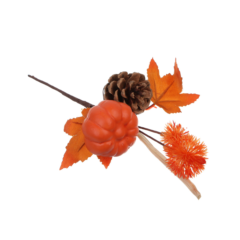 LADECOR Букет декоративный осенний, 20 см, пластик, пенопласт - #1
