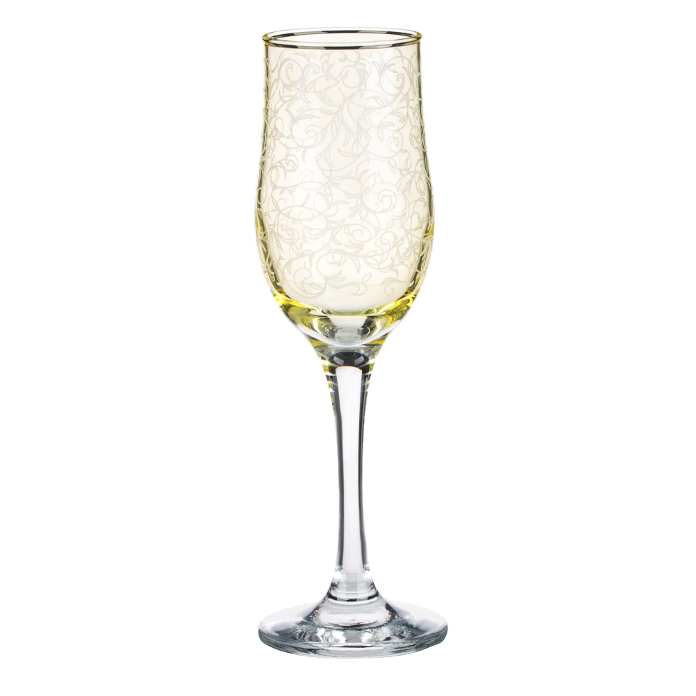 Набор бокалов для шампанского, с гравировкой, 2 шт, 200 мл - #3
