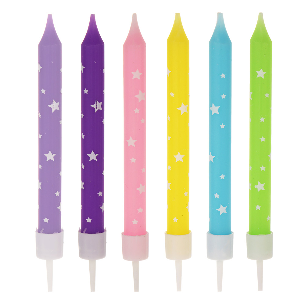 Набор свечей для торта тм Fntastic 9,2 см, с рисунками, парафин, 3 вида - #2