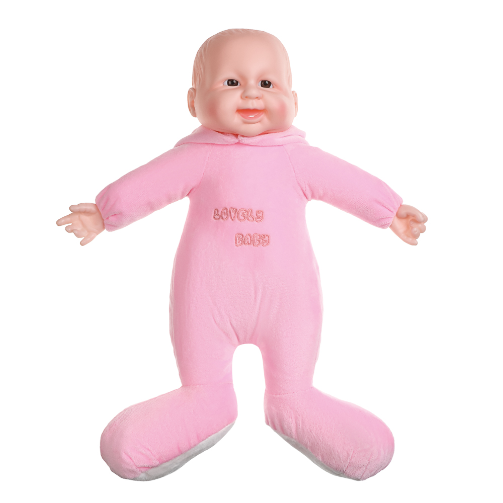 ИГРОЛЕНД Пупс с мягким телом, 50 см, полиэстер, PVC, 6 видов - #4