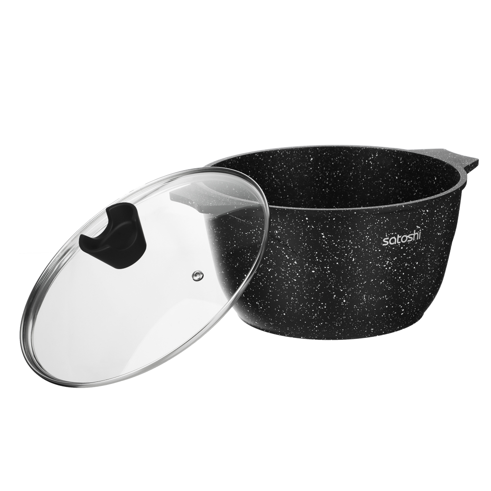 SATOSHI Монфор Казан 24х13,0см, 4,8л, литой алюминий, индукция - #5