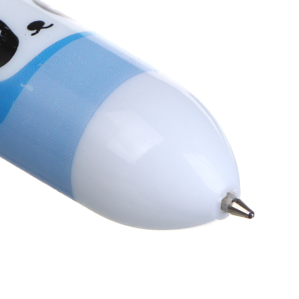 Ручка шариковая автоматическая 10-ти цветная с фигуркой в форме панды, 4 дизайна - #3