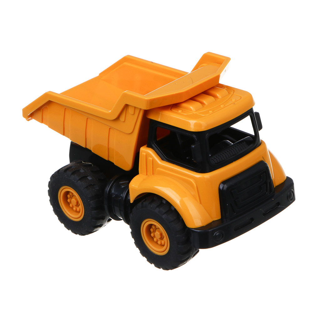 ИГРОЛЕНД Машинка "Спецтехника", инерция, трещотка, подвижные детали, ABS, 10х7,5х6,5 см, 4 дизайна - #1