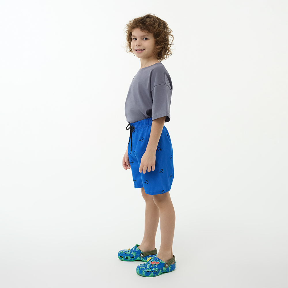 GALANTE Шорты купальные для мальчиков, 100% полиэстер, р. 122-128, цв.синий - #11