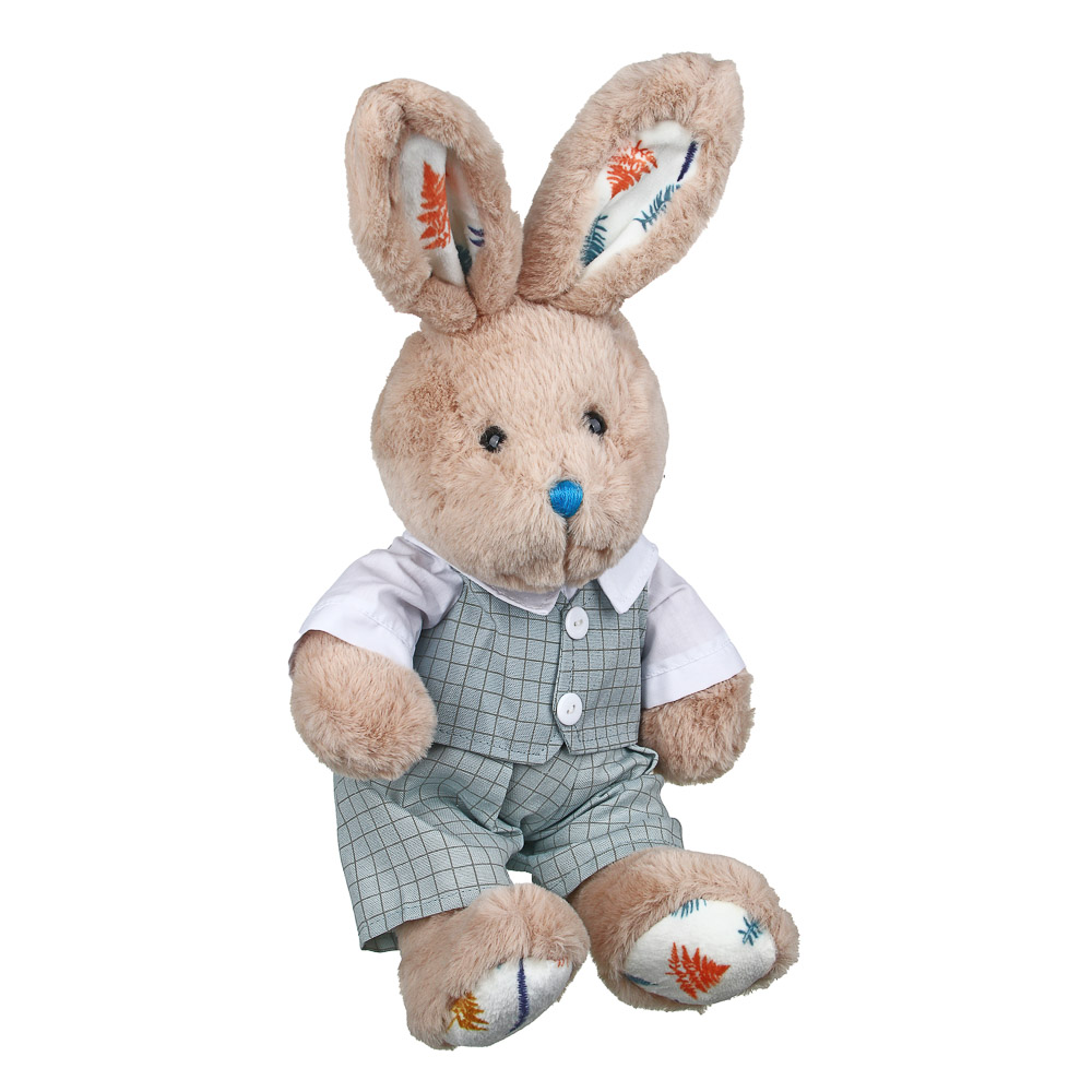 Сувенир интерьерный в виде зайца, 40 см, полиэстер, мальчик в костюме - #2