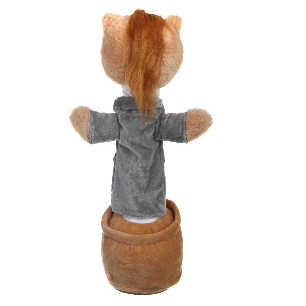 ИГРОЛЕНД Игрушка музыкальная повторюшка "Конь в пальто", звук, пласт., полиэстер, 3хАА, 32см - #4