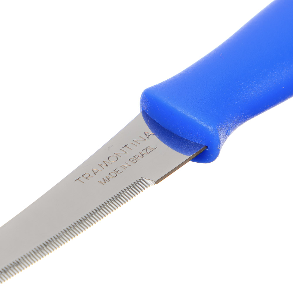 Нож для томатов 12,7 см Tramontina Athus, синяя ручка, 23088/015 - #3