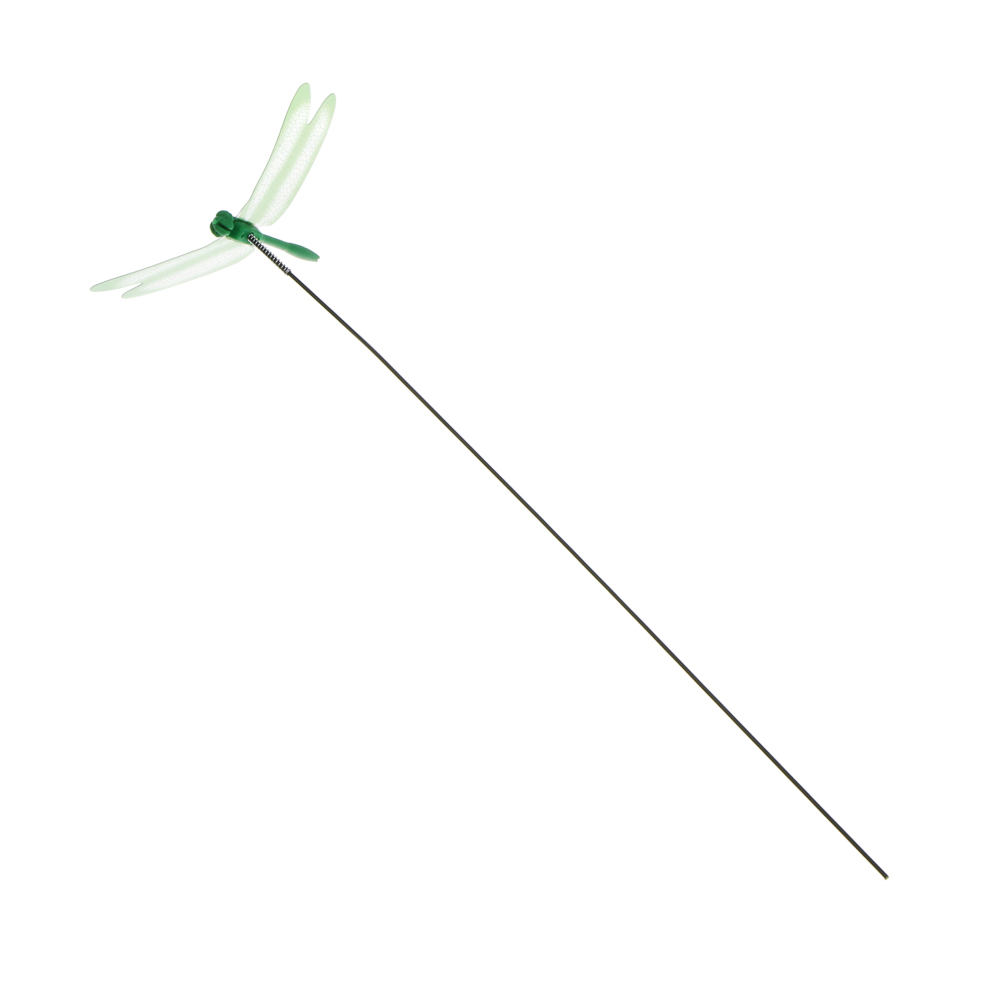 Фигурка на стержне "Стрекоза" тм INBLOOM, 5х9х25см, ПВХ, металл - #5