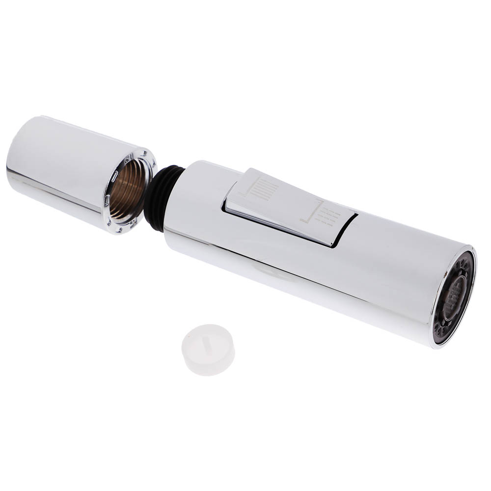 Аэратор для вытяжного смесителя и гибких изливов, 2 режима, пластик, хром - #5